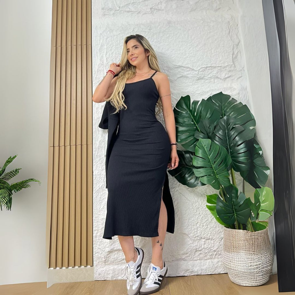 Conjunto Vestido + Buso Zarela Elegance