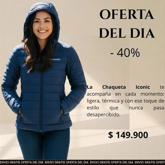 CHAQUETA ICONIC COLUMBIA