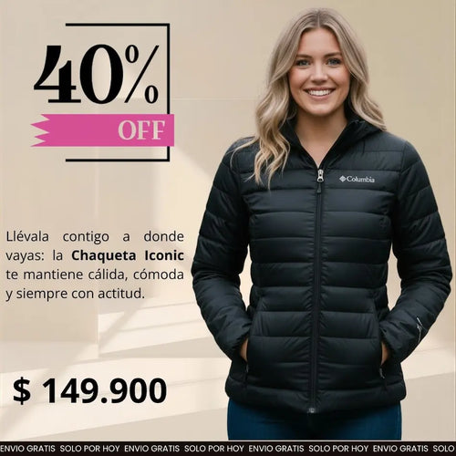 columbia iconic chaqueta