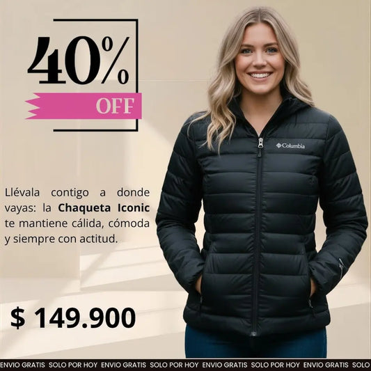 columbia iconic chaqueta