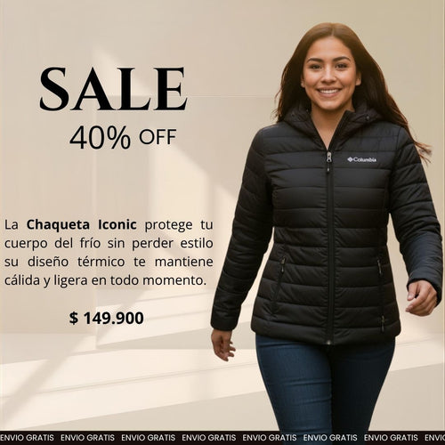Iconic- Chaqueta Columbia