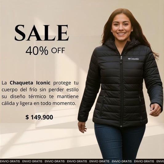Iconic- Chaqueta Columbia