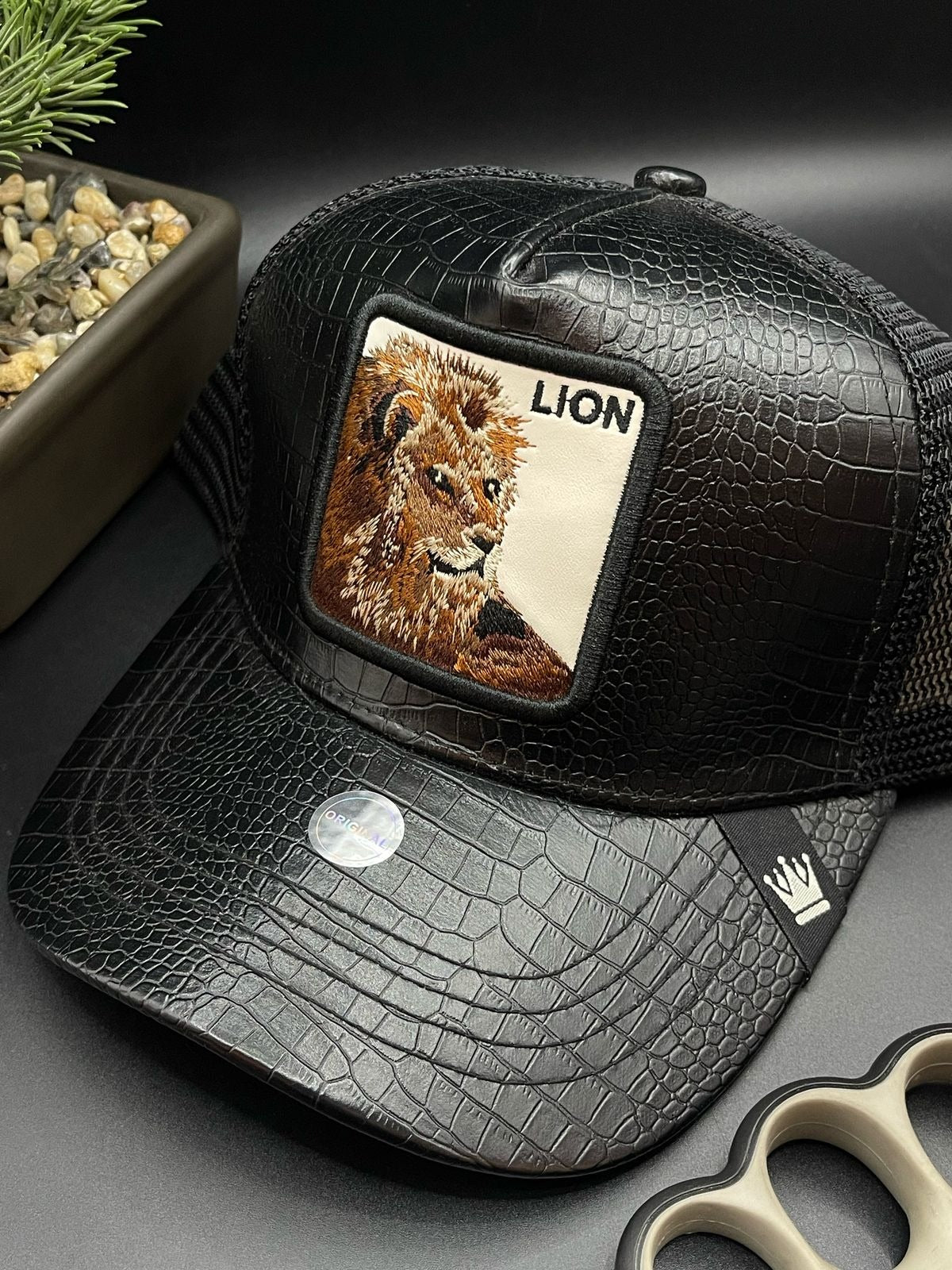 Gorra Cuero