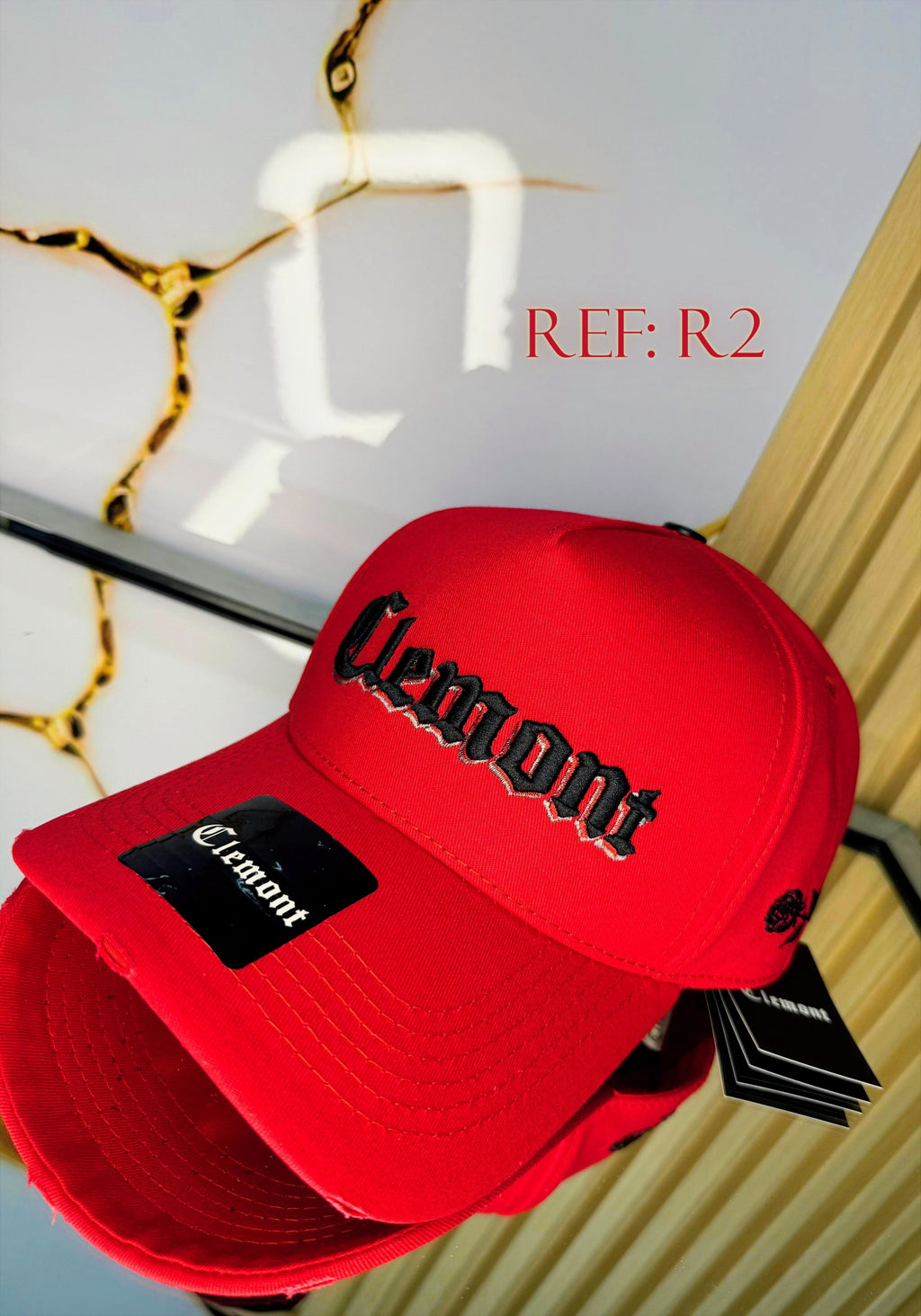 Gorras Clemont Color Rojo