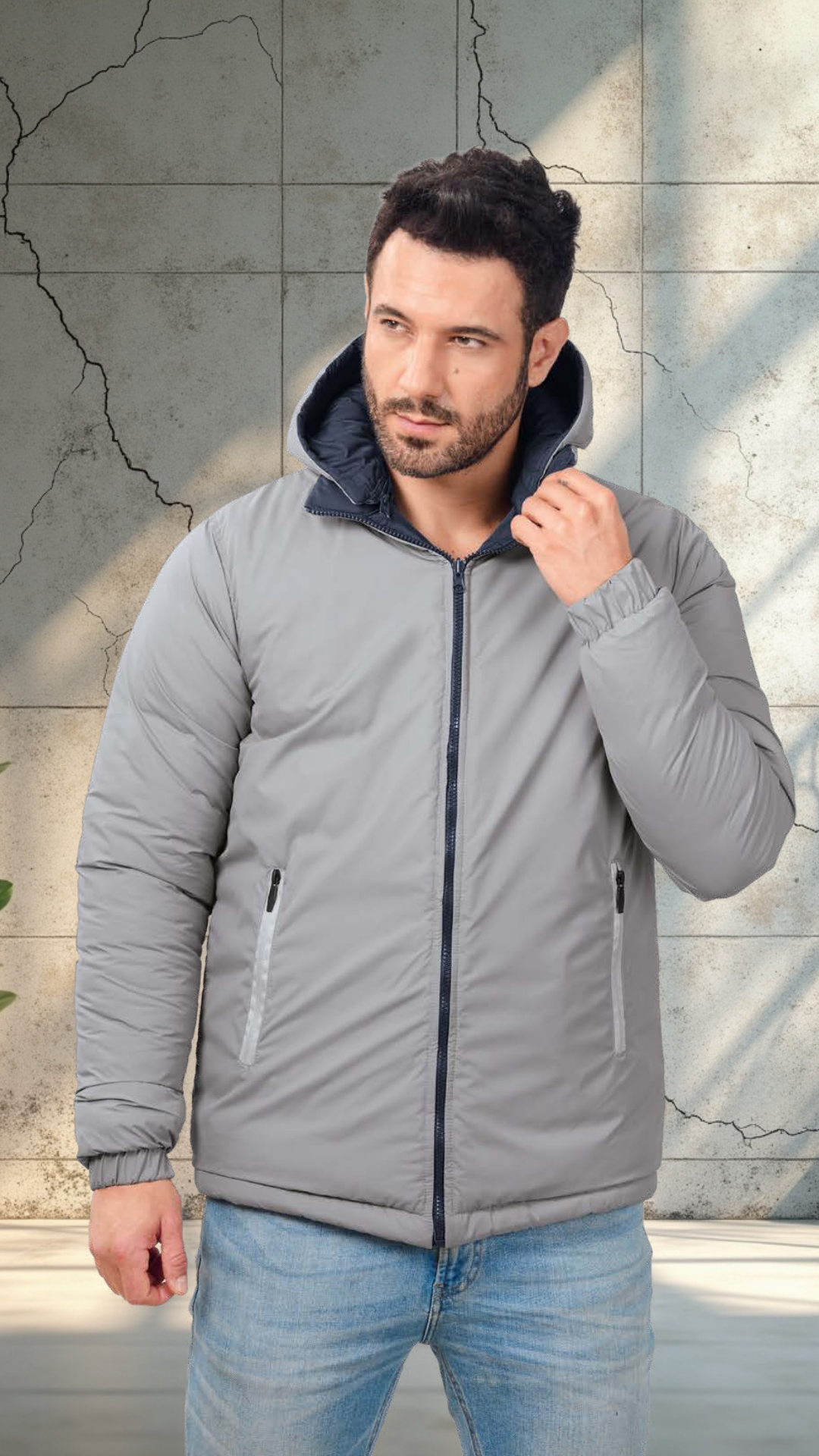 Chaqueta Doble Faz Caballero