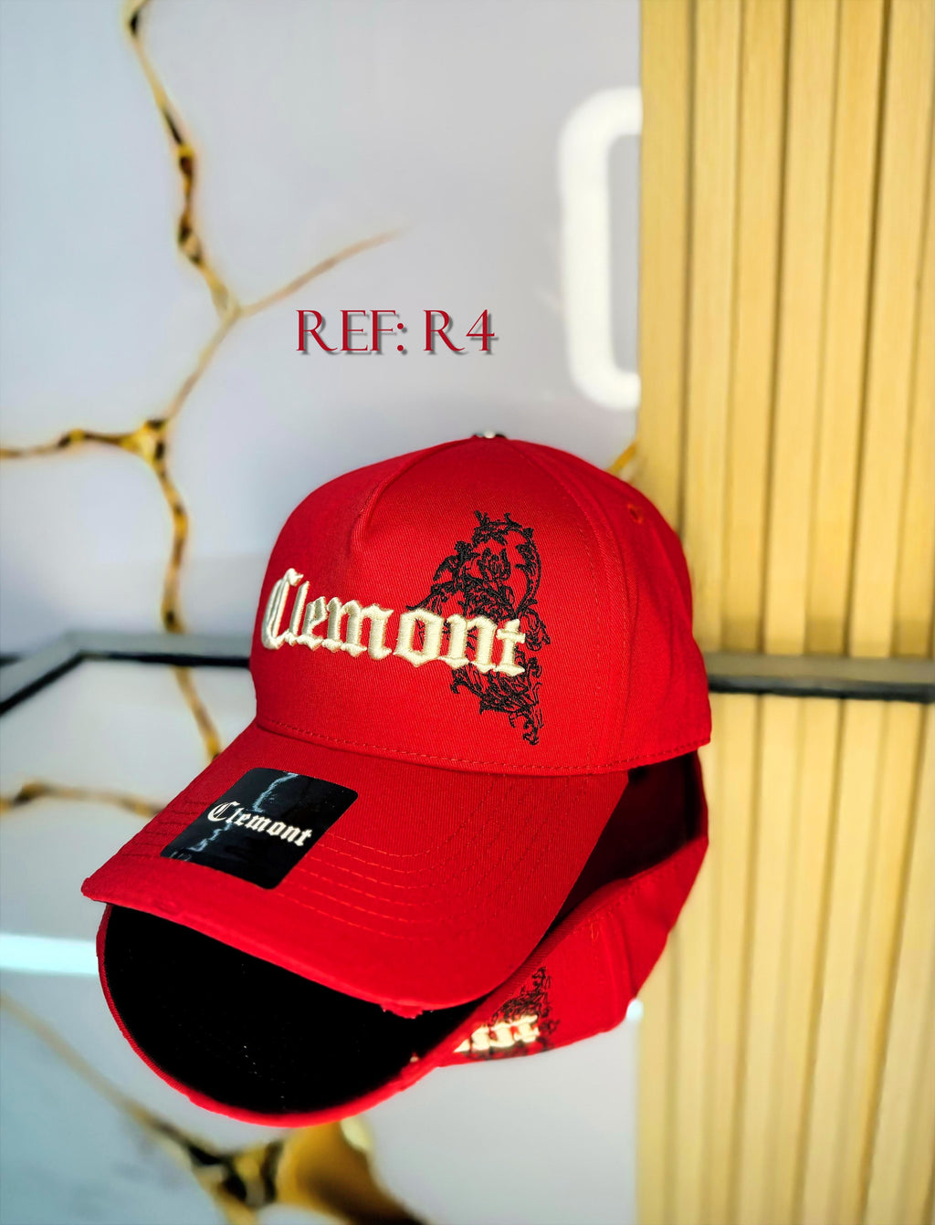 Gorras Clemont Color Rojo