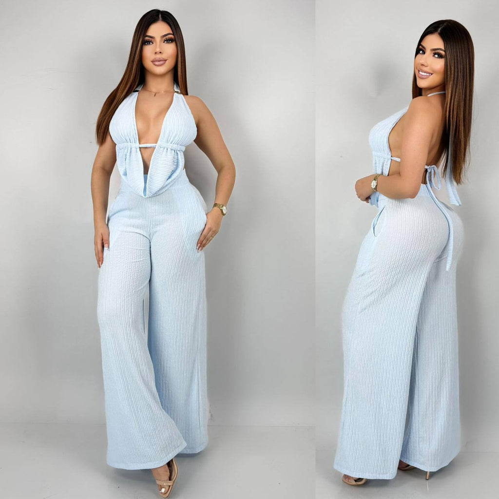 Conjunto Palazzo y blusa LUCI