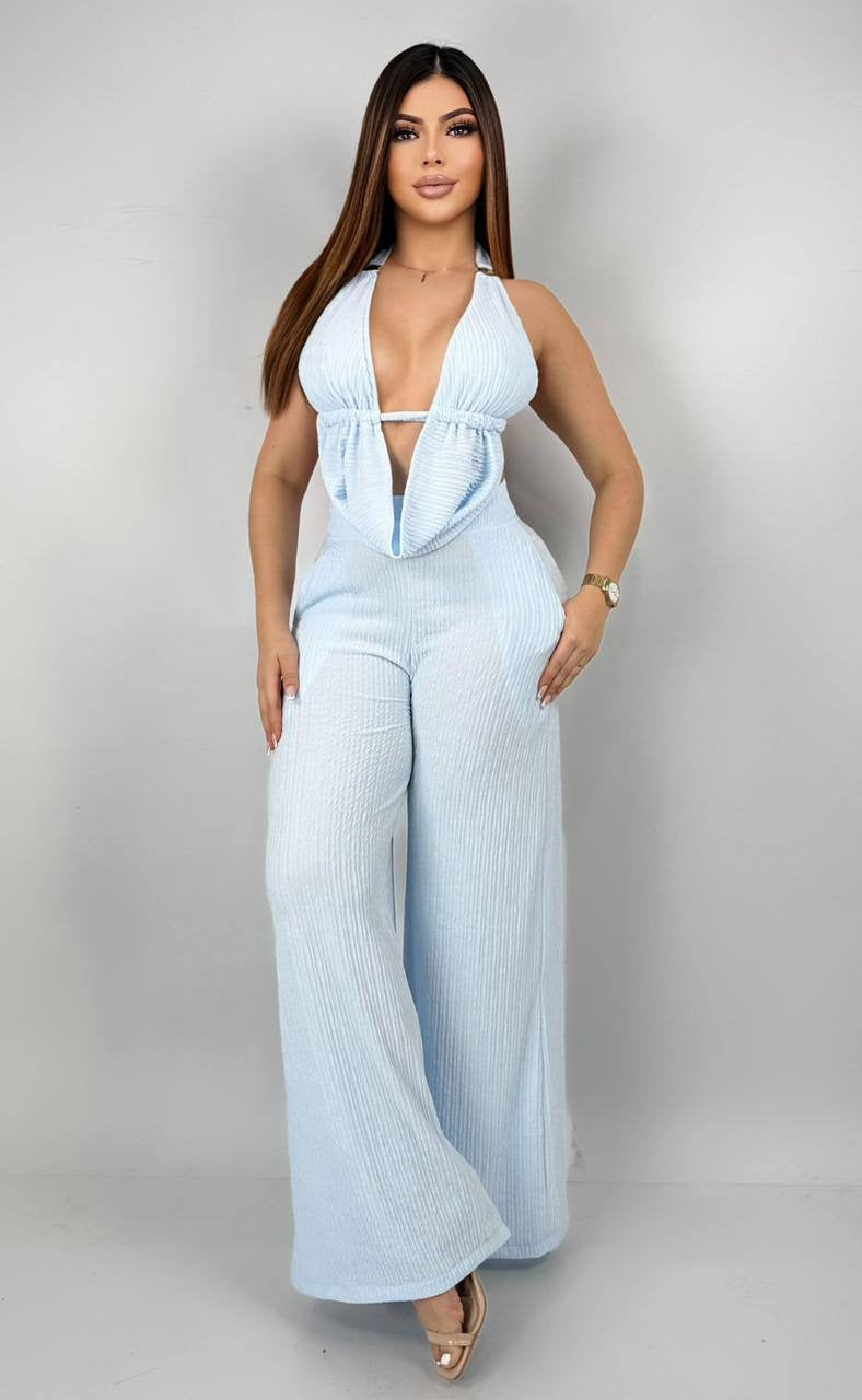Conjunto Palazzo y blusa LUCI
