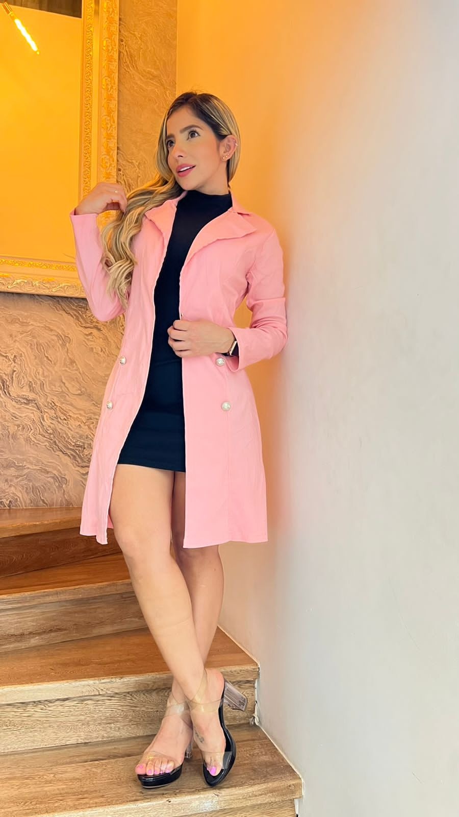 Blazer Con Vestido