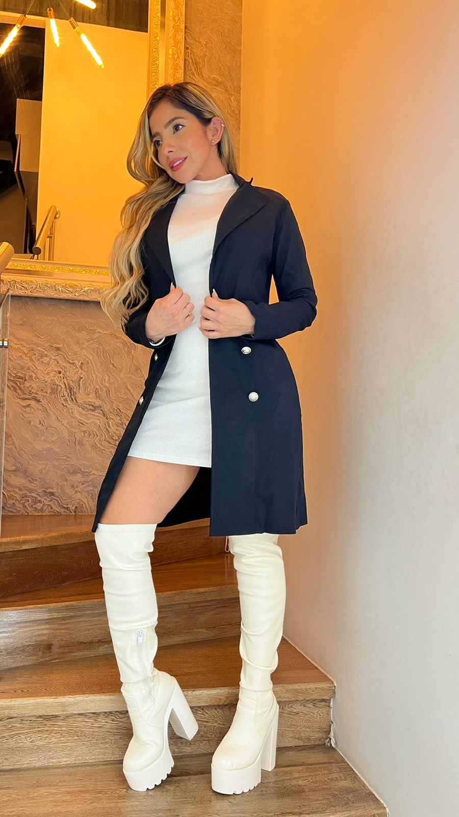 Blazer Con Vestido