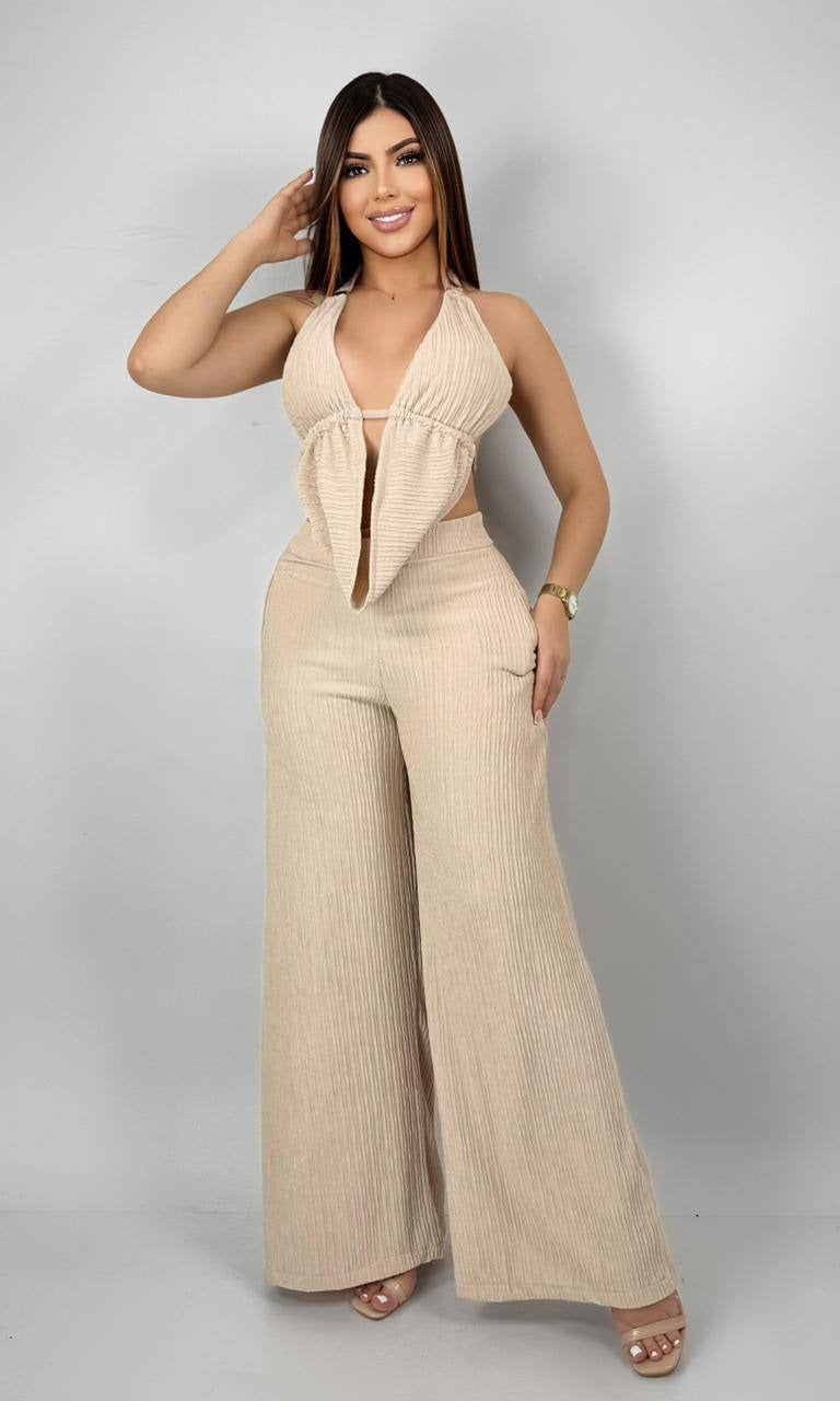 Conjunto Palazzo y blusa LUCI