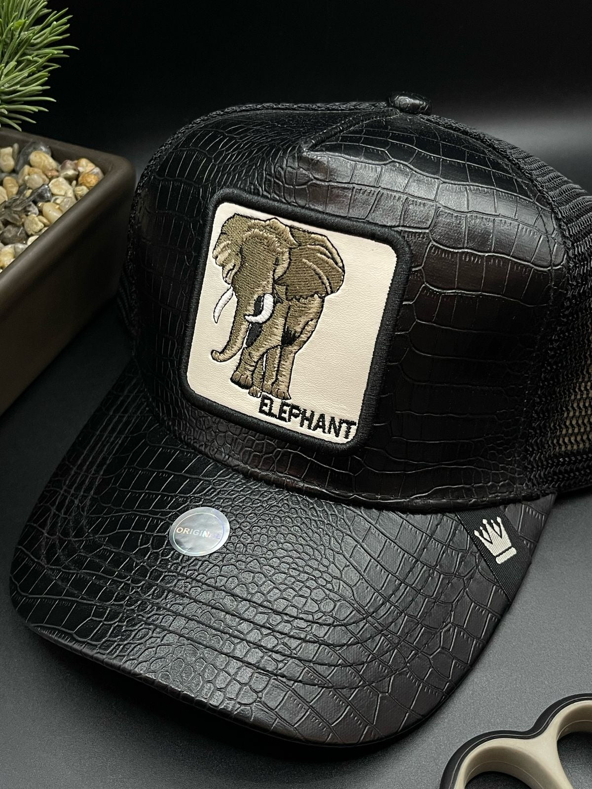 Gorra Cuero