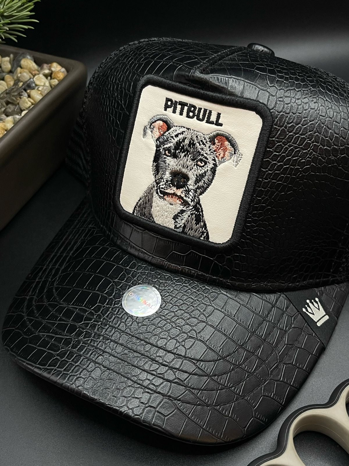 Gorra Cuero