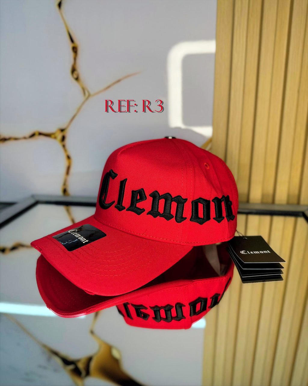 Gorras Clemont Color Rojo
