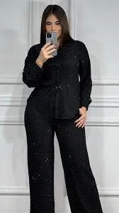 Clienta real Glam Royale negro