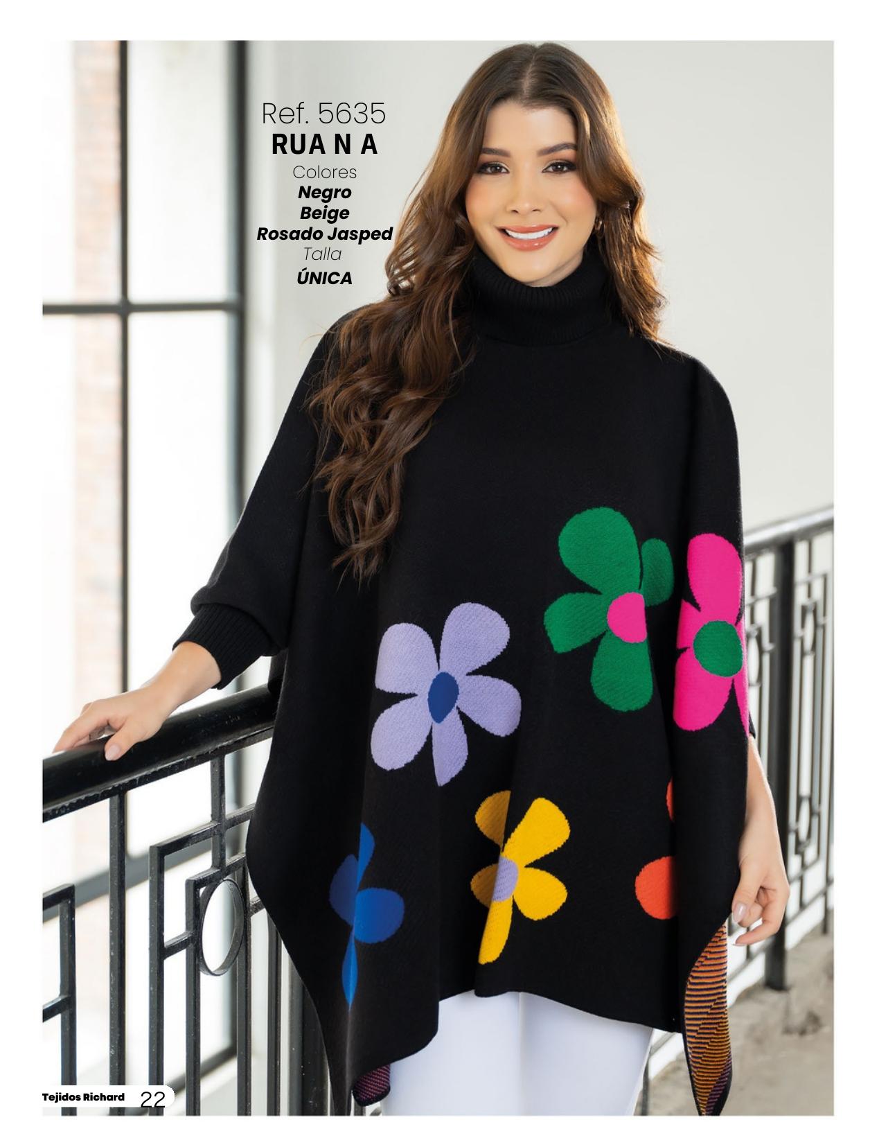 Ruanas Mujer