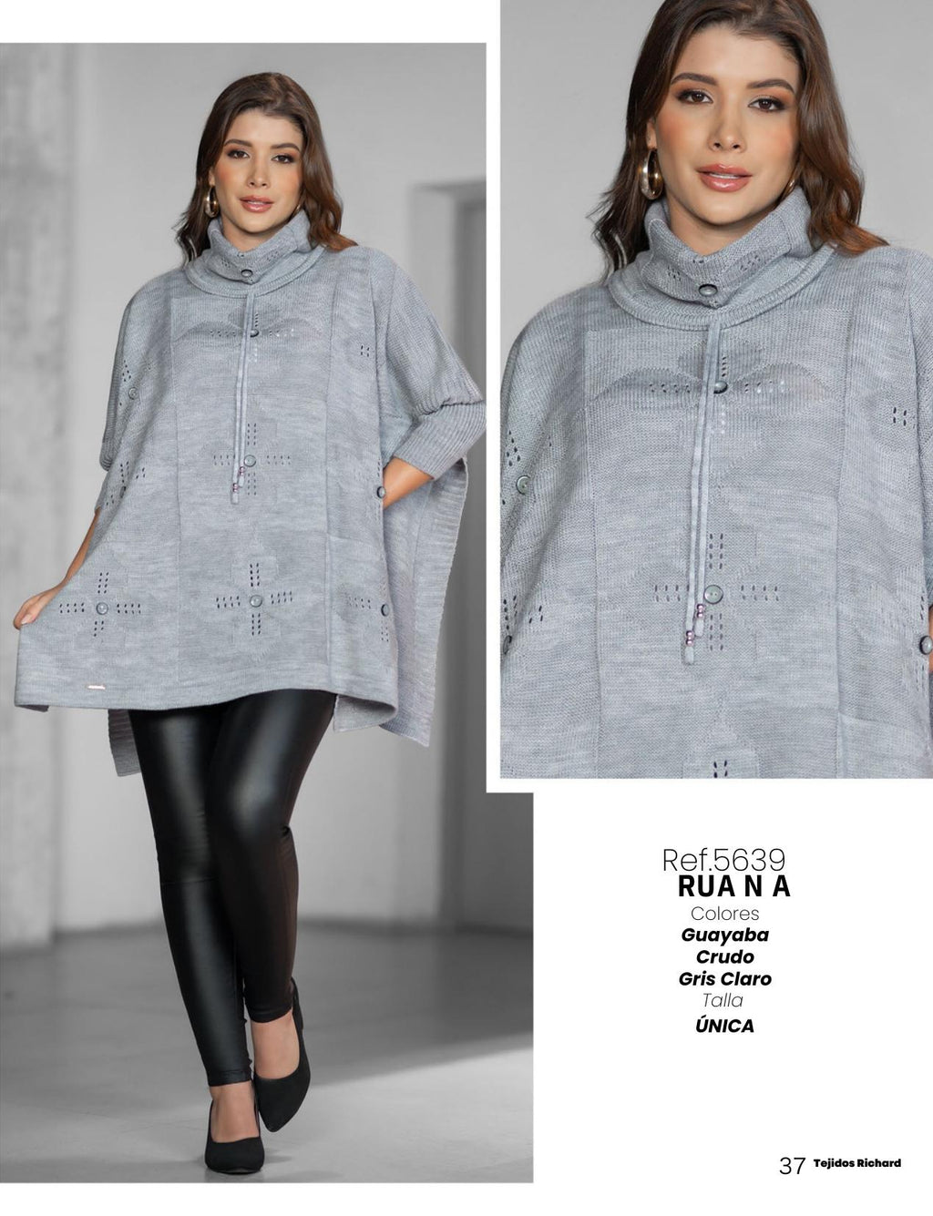 Ruanas Mujer
