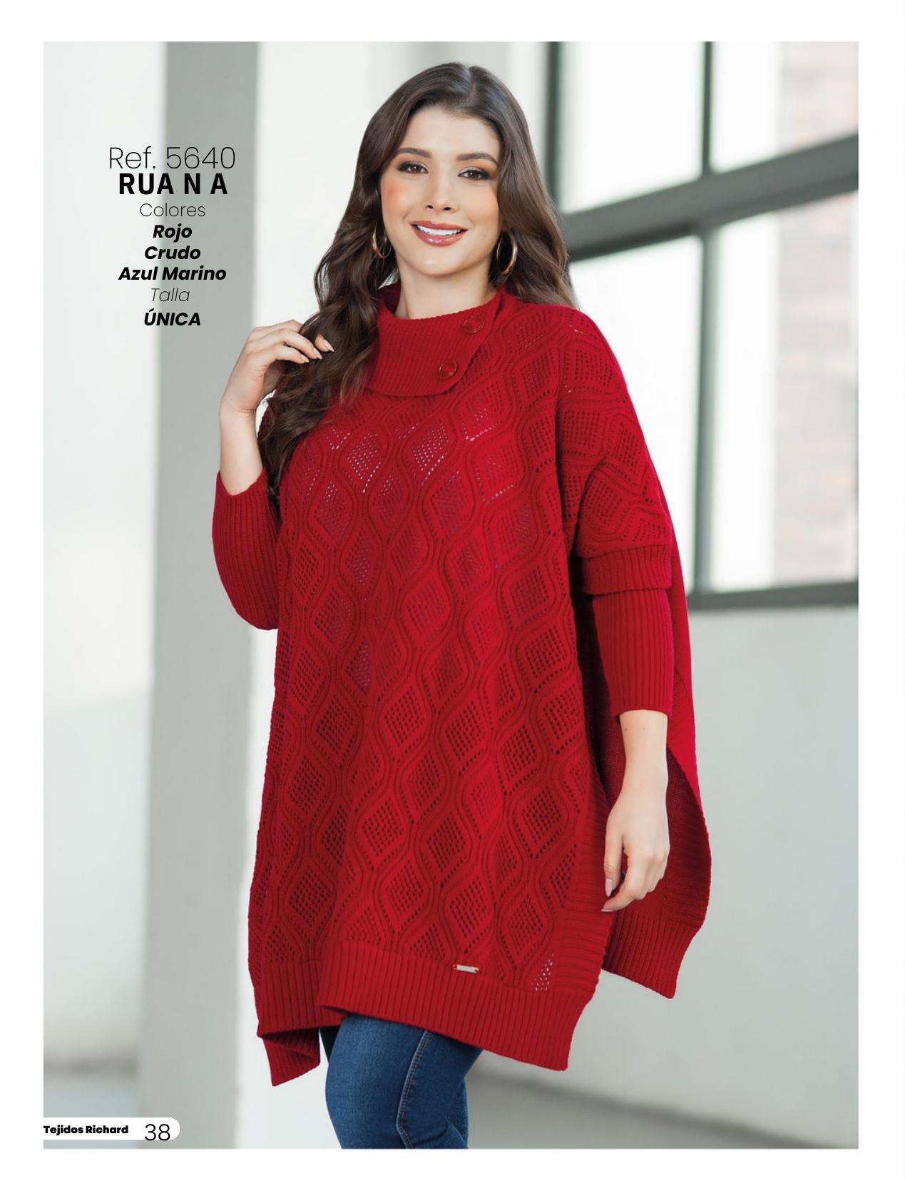 Ruanas Mujer