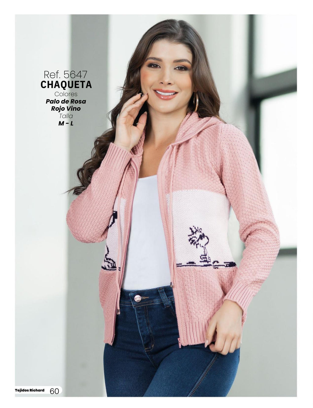 Chaquetas Hilo Mujer