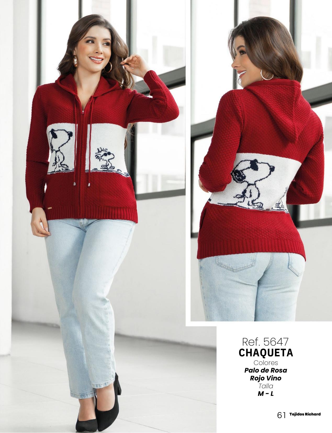 Chaquetas Hilo Mujer