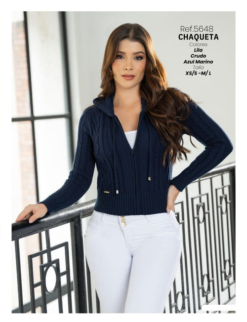 Chaquetas Hilo Mujer