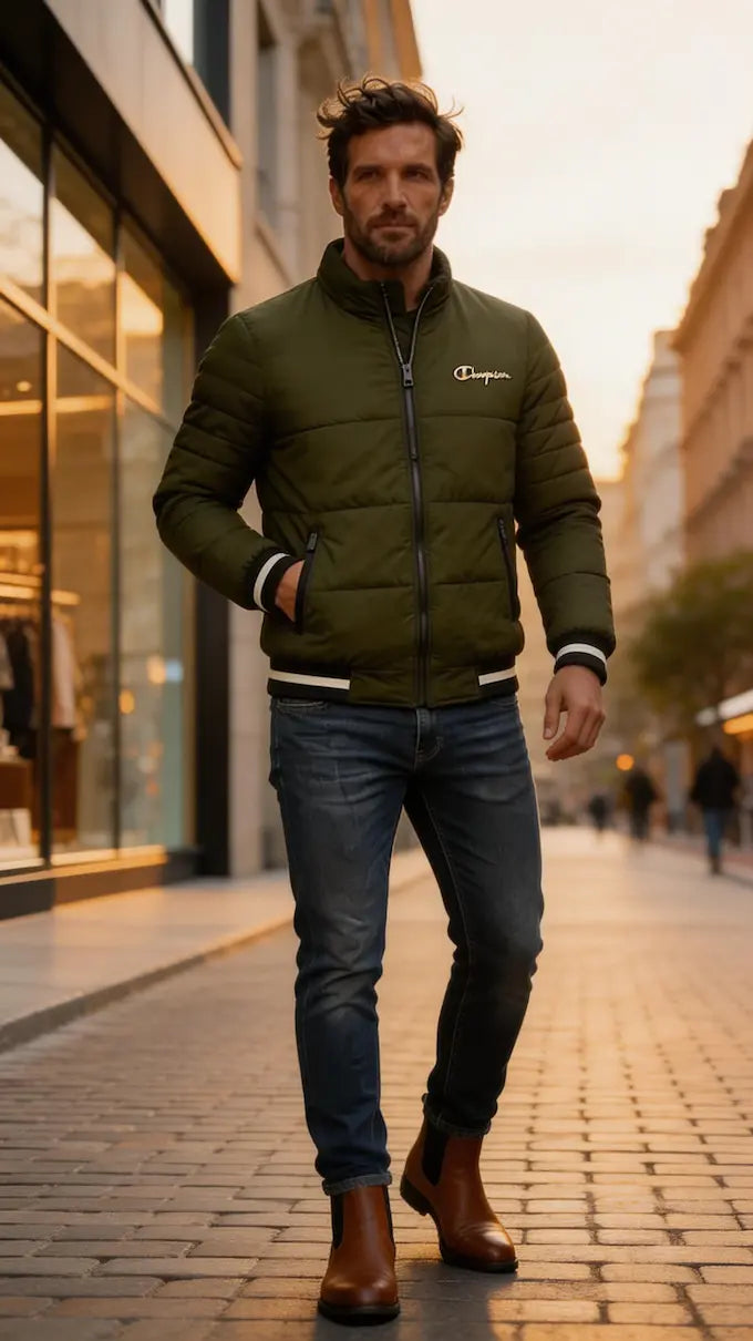 Urban Legend chaqueta cierre de landing